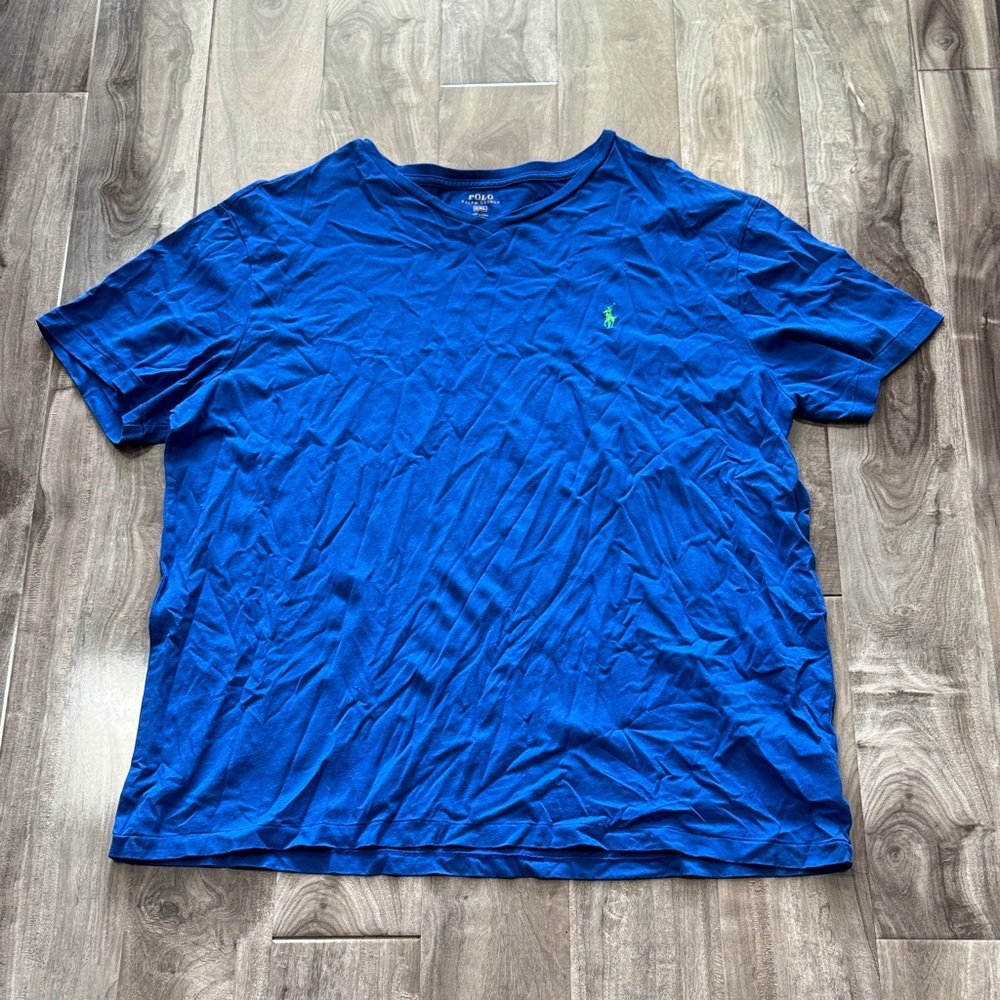 Polo by Ralph Lauren Vivid Blue Short Sleeve Shirt